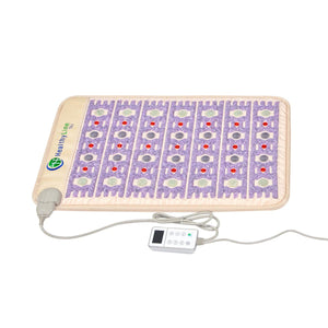 HealthyLine TAJ mat with embedded stones and digital controller