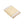 Folded gold colored mattress protector with white trim