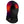 Aheata black heated balaclava with red and orange heating element graphic