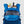 Blue backpack with open main compartment containing a grey jacket Skratch Labs snack and a satellite communicator