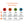 Chart showing 7.4 volt baselayer heat settings temperature and battery life duration