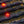 HealthyLine mat surface with embedded red LED lights and yellow stitching