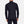 Back view of Under Armour black long sleeve quarter zip top