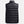 Back view of a black quilted puffer vest