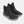 Under Armour black slip on boots with grey soles