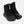 Under Armour black tactical boots with side zippers and lace up closure