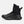 Under Armour black tactical boot with side zipper and lace up closure