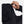 Hand adjusting the drawstring on an Under Armour black jacket hood