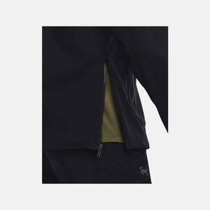 Under Armour black jacket side zipper detail