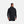 Man wearing a black Under Armour hooded softshell jacket with a full front zipper