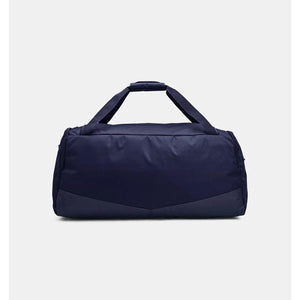 Under Armour navy blue duffel bag with top carry handles