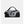 Under Armour grey and black duffel bag with shoulder strap