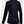 Back view of a black Under Armour long sleeve athletic shirt
