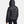 Back view of Under Armour black hooded puffer jacket