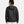 Back view of Under Armour black hooded windbreaker jacket