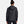 Back view of a person wearing a black Under Armour hooded jacket