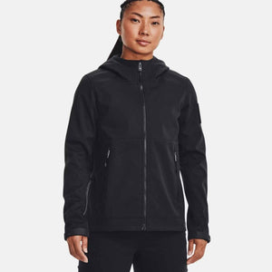 Under Armour black hooded zip up jacket