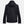 Back view of black Under Armour hooded jacket