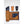 United by Blue travel kit with bottle, two cups, and metal straws in a brown roll up case