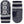 Hestra navy and white patterned wool mittens
