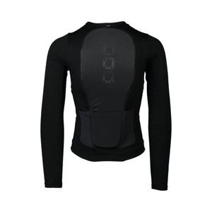 POC black long sleeve base layer with integrated back protector