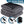 Zone Tech 3-in-1 deluxe heated blanket with car power cord, electric power adapter, and storage bag