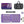 UTK Technology amethyst healing mat with carrying case, strap, manual, and digital controller