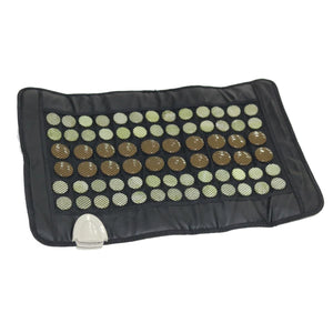 UTK Technology heating pad with rows of jade and tourmaline stones