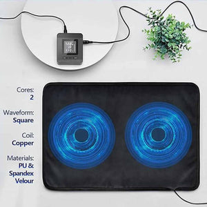 UTK Technology heating pad with two copper coils and digital controller