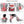 Diagram showing pain relief areas on waist back abdomen arms neck shoulder legs and ankle