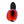 Top view of Dryshod black rubber boot with bright orange interior and pink trim