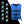 Gerbing blue cooling vest with feature icons and text explaining circulatory cooling system and battery kit