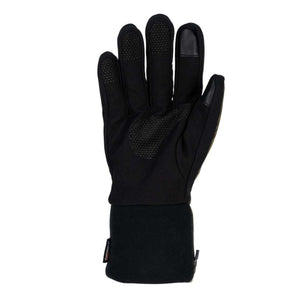 Mobile Warming black heated glove with textured grip palm and fingers