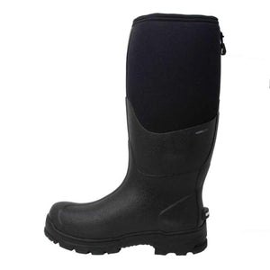 Dryshod black waterproof rubber work boot