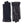 Hestra navy blue knit and black leather gloves