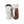 Hestra beige and brown leather mittens with black trim