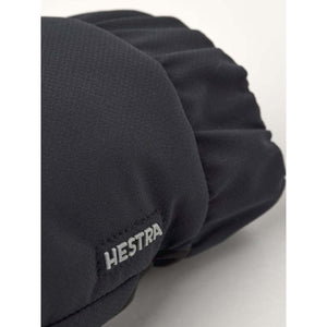 Black Hestra glove cuff detail