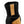 Black Hestra glove cuff with tan suede pull tab