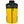 Iowa Hawkeyes black and yellow heated puffer vest with front zipper and chest logo