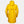 Back view of a yellow Helly Hansen hooded raincoat