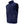 Navy blue softshell vest with zippered chest and side pockets