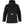 FjallRaven black hooded anorak jacket with front pocket and snap button closure