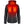 Gerbing womens heated hoodie with glowing orange heating elements on chest and neck