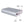 Silver power bank showing USB Type-A port, Micro USB-B port, power indicator, and power button