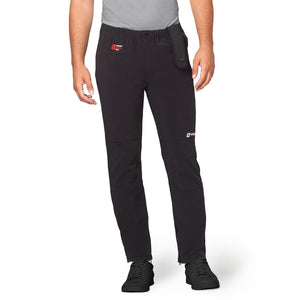 Venture Heat black heated pants with elastic waistband and side battery pocket