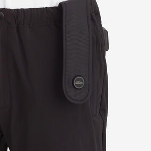 Venture Heat black heated pants with control button on waist strap