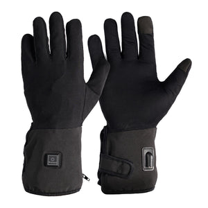Venture Heat black heated gloves with power button and battery port