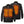Venture Heat black bomber jacket showing front and back internal heating elements