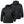 Venture Heat black hooded puffer jacket showing front and back views