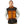 Man wearing a Venture Heat black heated vest with visible orange heating elements